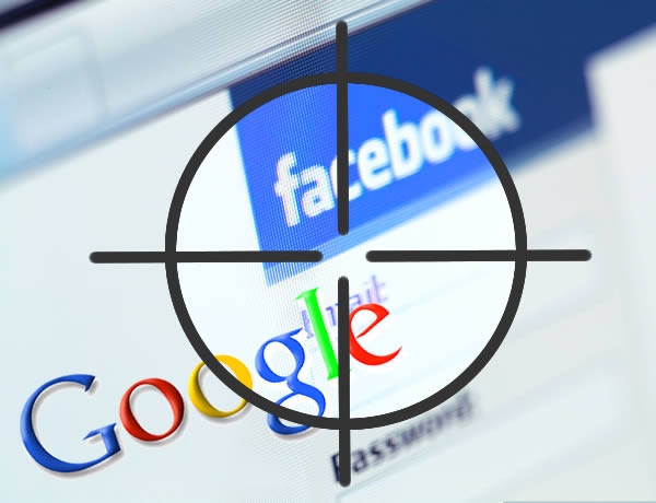 Facebook y Google cobran por dejarse espiar