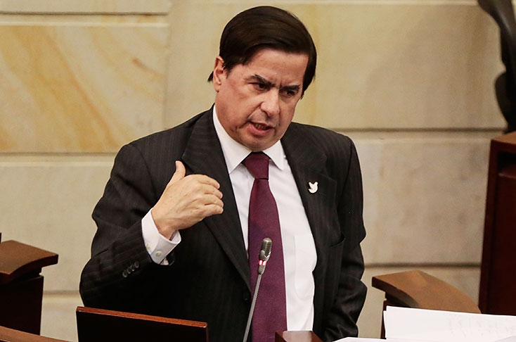 Ministro del Interior, Juan Fernando Cristo. Colprensa.