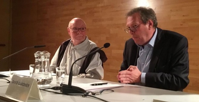 El periodista británico y experto en Oriente Medio David Gardner en La Casa Encendida Público