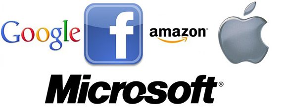 Google Apple Microsoft Amazon Facebook 580x225