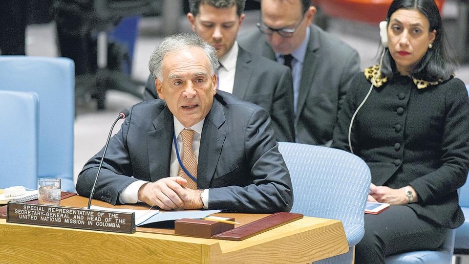 El representante especial de la ONU para Colombia, Jean Arnault, busca destrabar el diálogo. Imagen: AFP