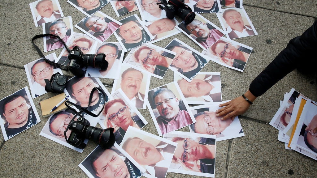 42 periodistas asesinados en América Latina en 2017