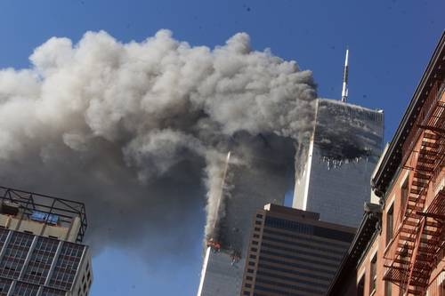 Imagen del ataque a las Torres Gemelas en Nueva York la mañana del 11 de septiembre de 2001.Foto Ap
