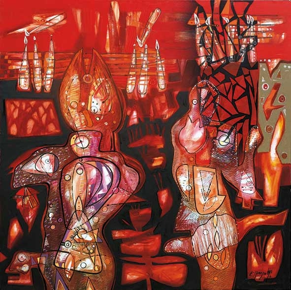 Eduardo Esparza, de la serie “Desentierros” (Cortesía del autor)