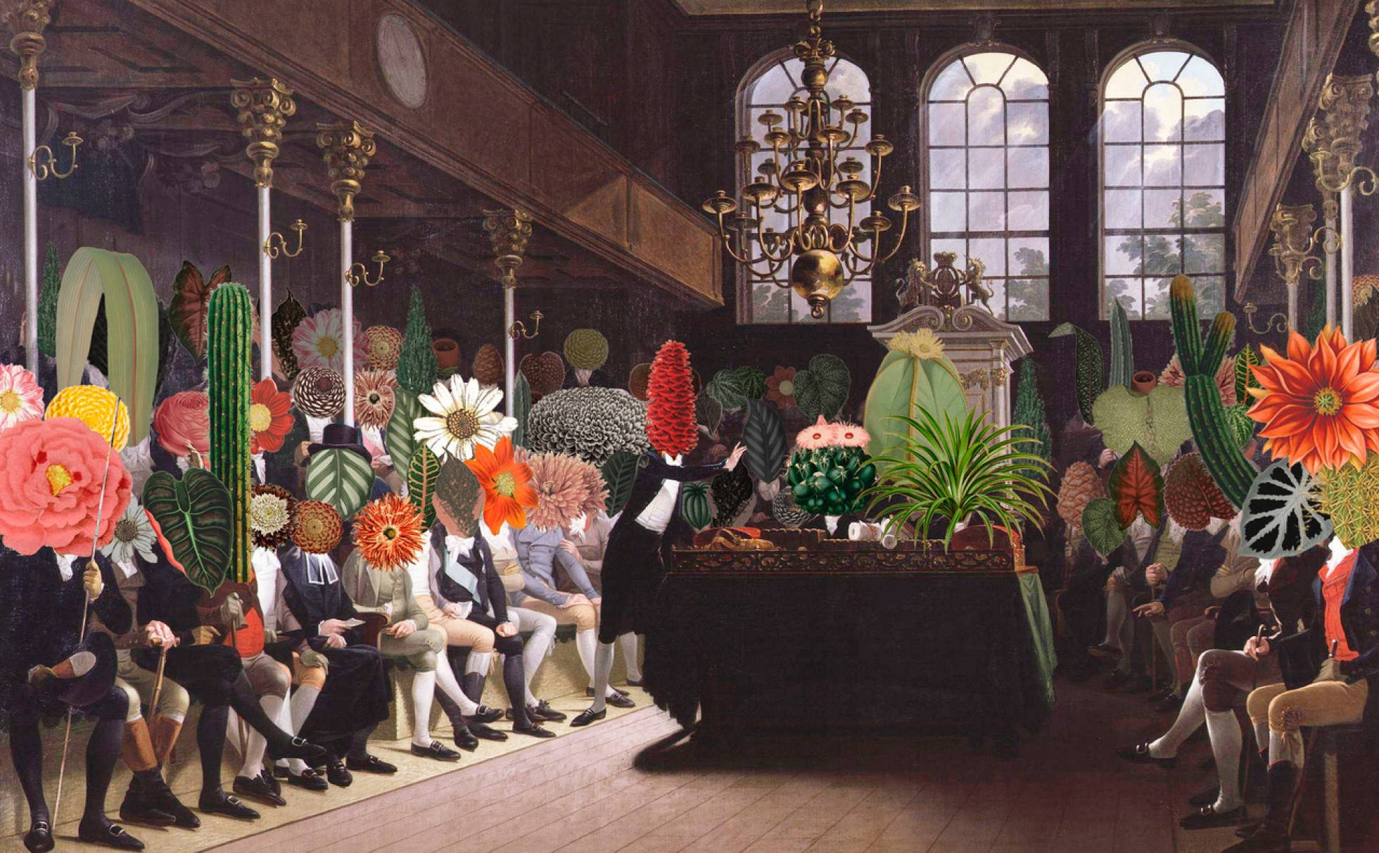 'Parlamento de las plantas', de la paisajista francesa Céline Baumann.