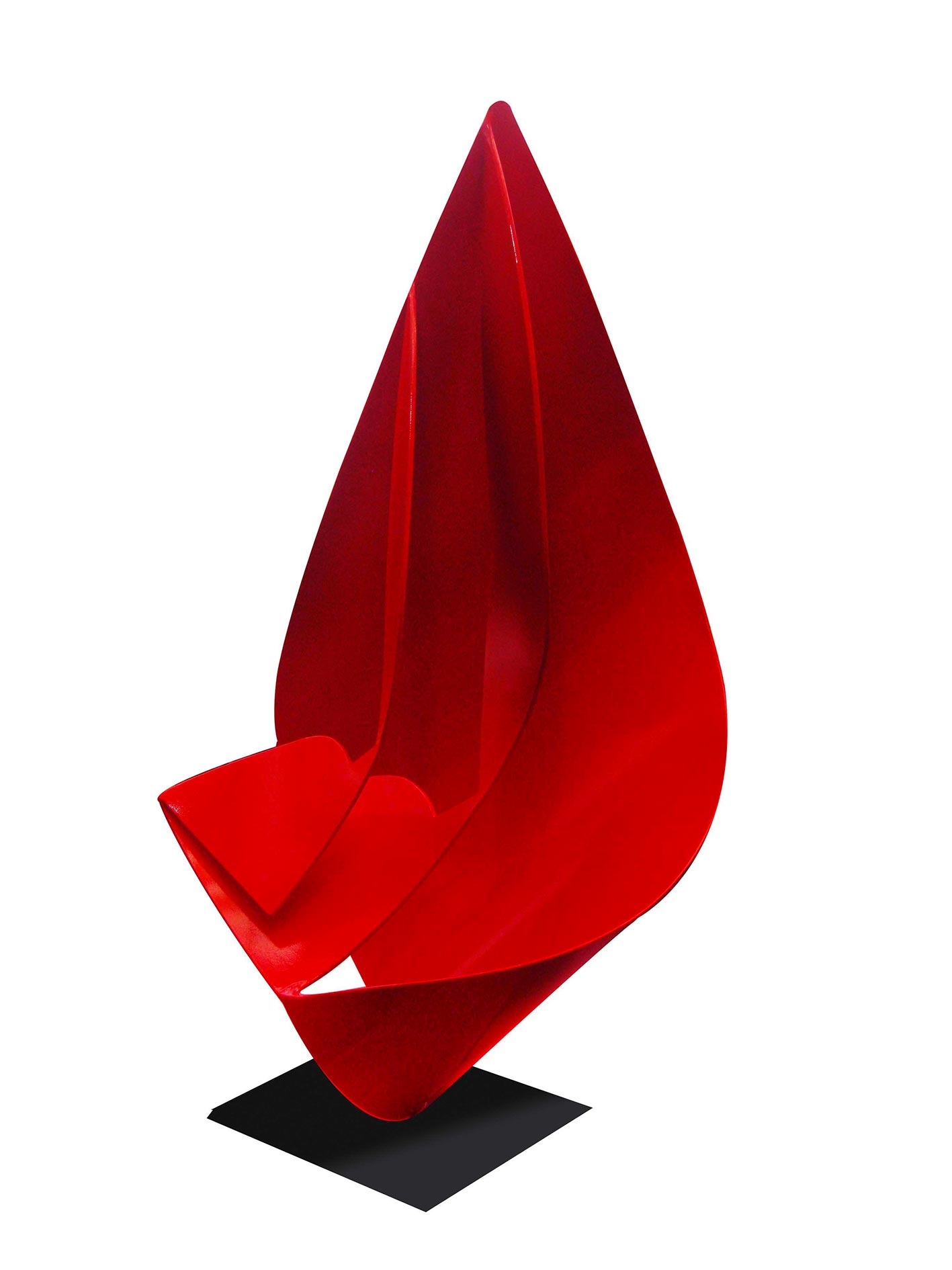Gabriel Beltrán, Flama, escultura, 92 x 50 x 47 cm (Cortesía del autor)