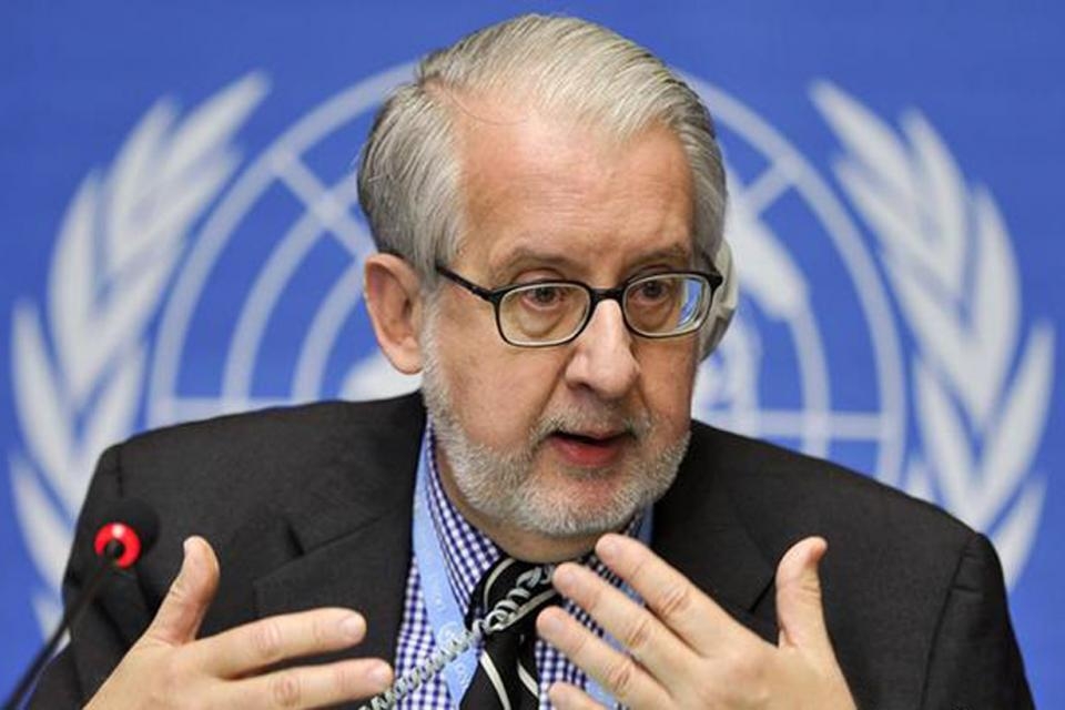 Paulo Sergio Pinheiro, embajador. ________________________________________ Imagen: AFP