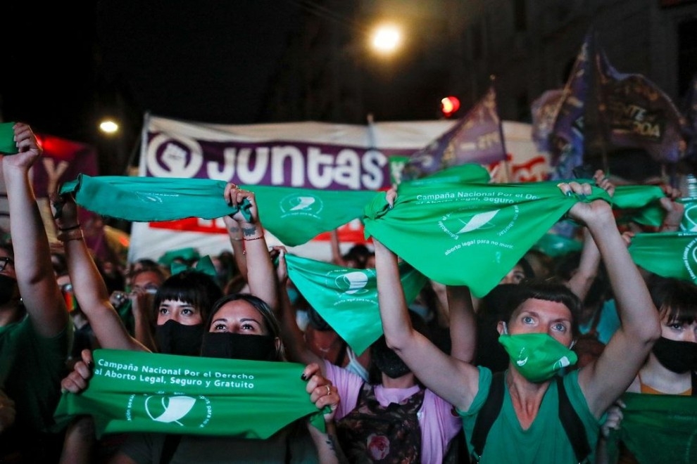 Manifestación en Buenos Aires para reclamar la legalización del aborto. — Agustin Marcarian / REUTERS