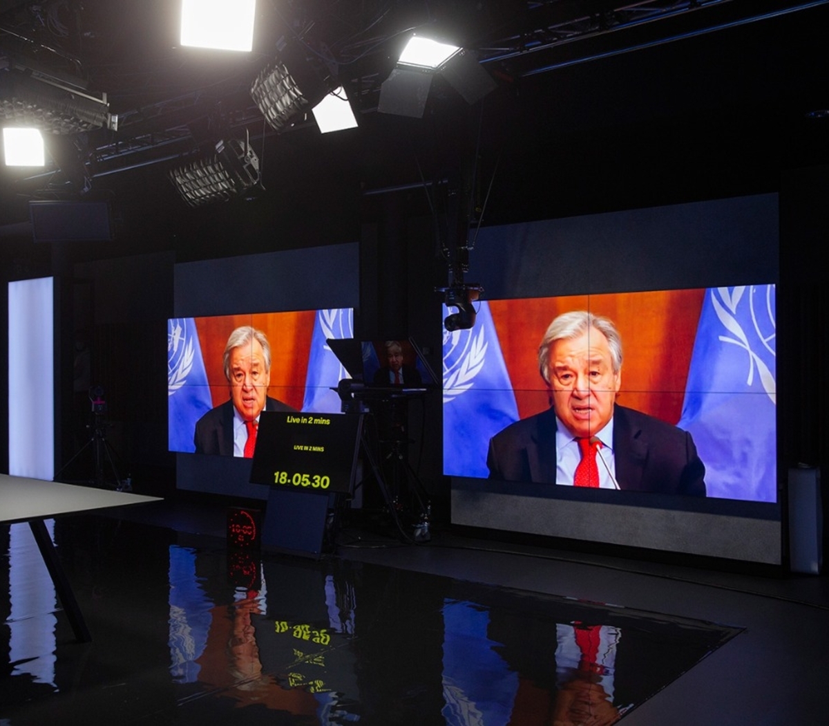 António Guterrez, de la ONU, reclamó disponibilidad de vacunas para todos los países. Imagen: EFE