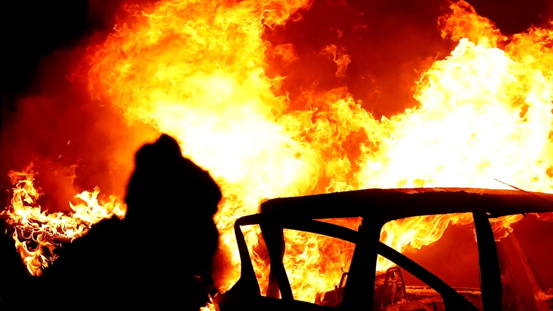 Disturbios en Belfast, Irlanda del Norte, el 7 de abril de 2021Jason Cairnduff / Reuters