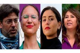 Ganadores en las megaelecciones: Jadue, Hassler, Rapaminti y Grondón.