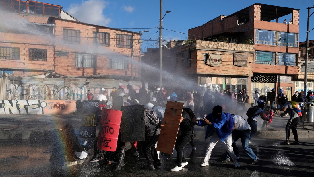 Protestas antigubernamentales en Bogotá, Colombia, el 20 de julio de 2021.Santiago Mesa / Reuters