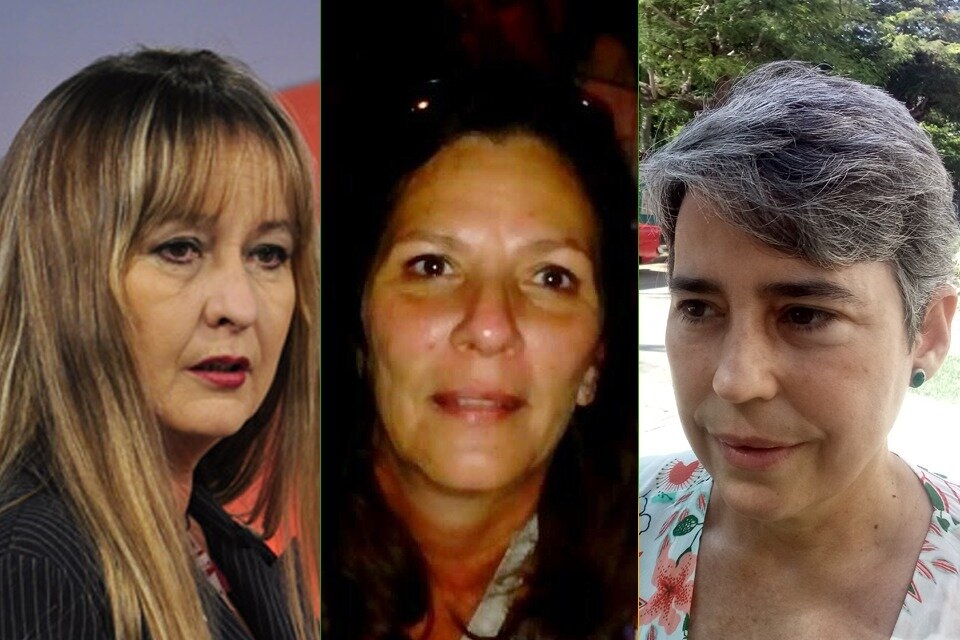 Maribel Acosta, Latvia Gaspe y Zaida Capote.