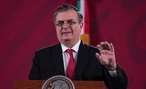 El secretario de Relaciones Exteriores de México, Marcelo Ebrard, el 4 de agosto de 2021Foto: Luis Cortes / Reuters