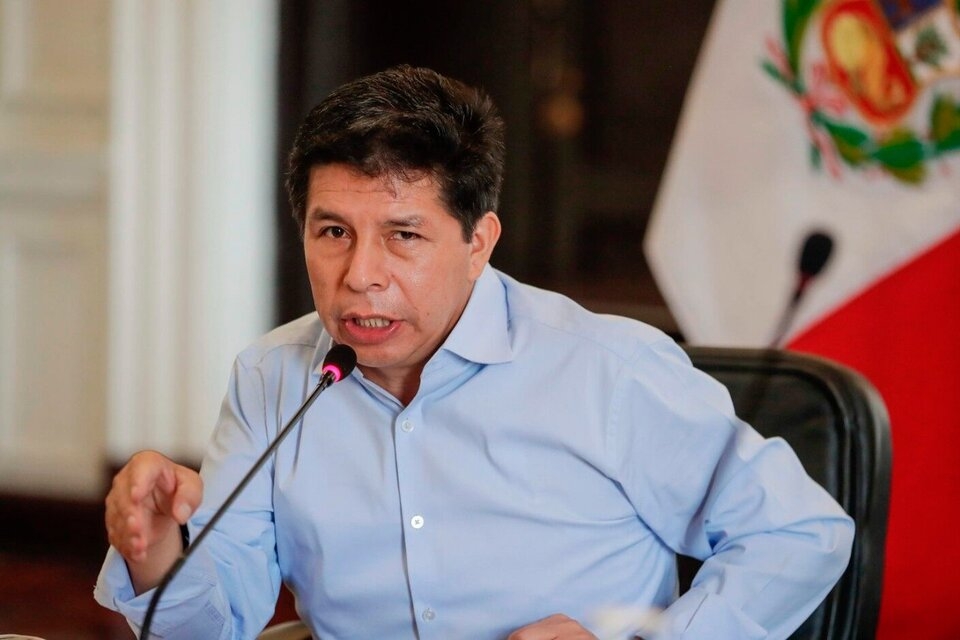 Pedro Castillo se defenderá en el Congreso peruano.. Imagen: EFE