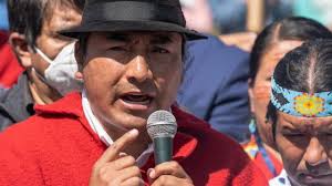 Líder indígena ecuatoriano pide a Lasso “dar un paso al costado” ante trama corrupta